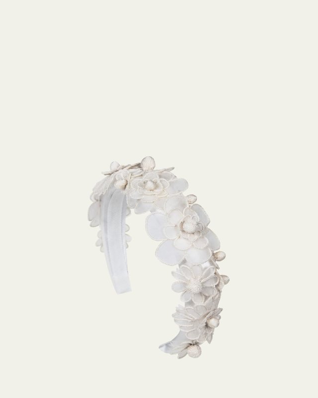 Susanna Floral Silk Headband